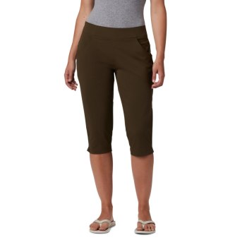 Columbia Broek Dames, Anytime Casual Capri Olijfgroen, 76IYAKLCD